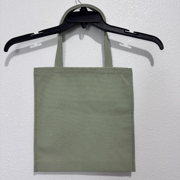 ORIGINS Olive Green Thick Canvas Reusable, Eco Friendly, Tote Bag - NWT - Picture 5 of 11